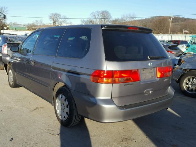 2HKRL1859YH604391 - 2000 HONDA ODYSSEY LX GRAY photo 3