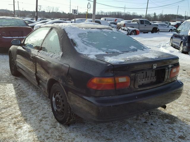 2HGEJ2122SH542876 - 1995 HONDA CIVIC DX BLACK photo 3