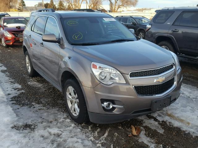 2GNFLNE51C6303844 - 2012 CHEVROLET EQUINOX LT BROWN photo 1