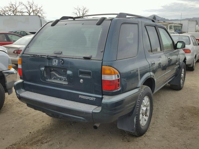 4S6CK58W114416181 - 2001 HONDA PASSPORT E 绿色 照片 4