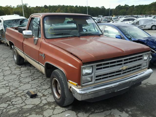 1GCER14HXHF396318 - 1987 CHEVROLET R10 RED photo 1