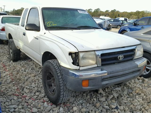 4TASM92N7YZ625475 - 2000 TOYOTA TACOMA XTR WHITE photo 1