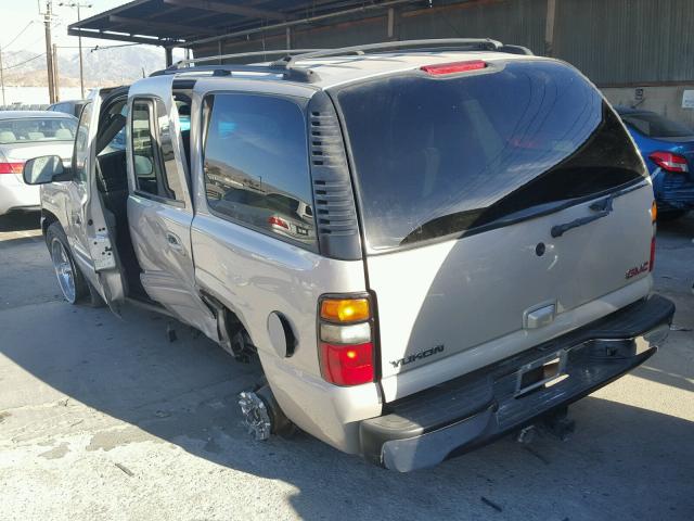 1GKEC13T95J157329 - 2005 GMC YUKON SILVER photo 3