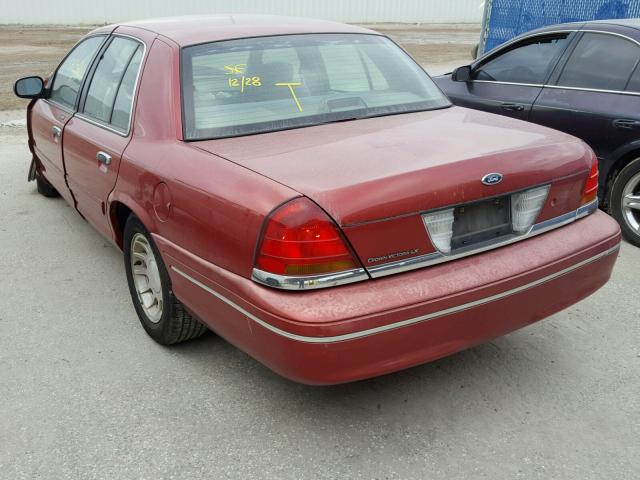 2FAFP74W6XX241480 - 1999 FORD CROWN VICT RED photo 3