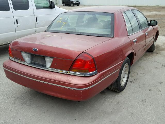 2FAFP74W6XX241480 - 1999 FORD CROWN VICT RED photo 4