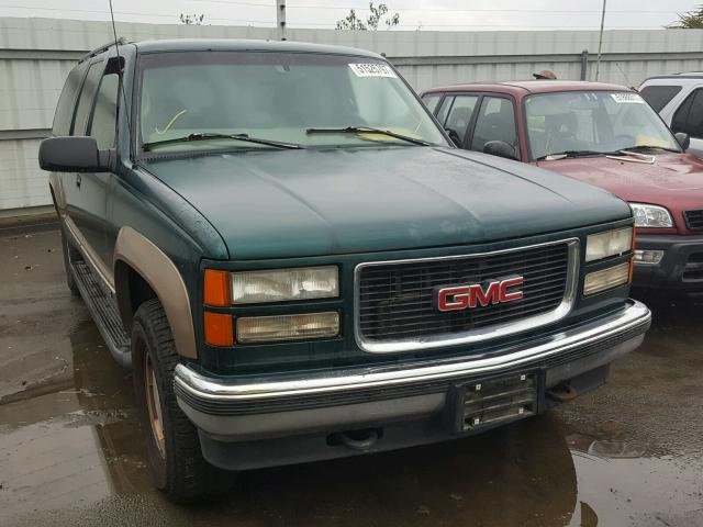 1GKFK16R2VJ736198 - 1997 GMC SUBURBAN K GREEN photo 1