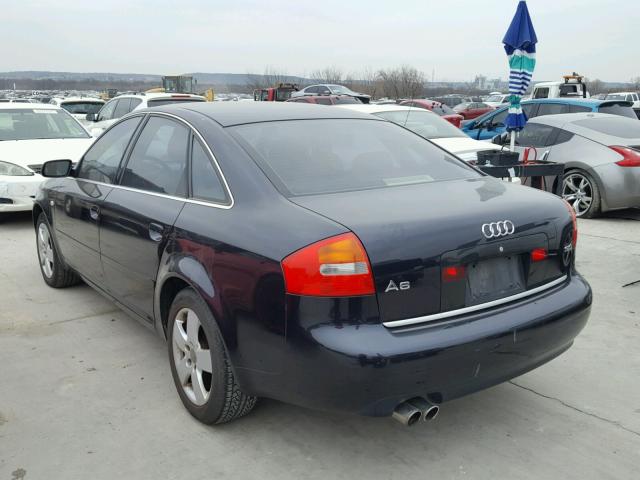 WAUJT64B03N005794 - 2003 AUDI A6 3 BLUE photo 3