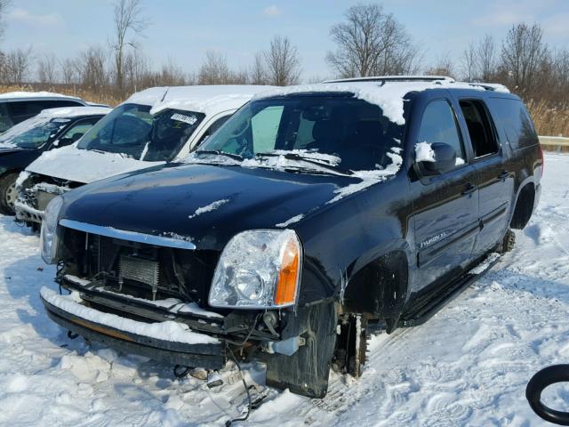 1GKFK16328R218643 - 2008 GMC YUKON XL K BLACK photo 2