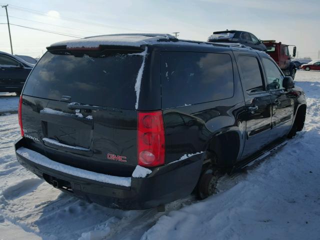 1GKFK16328R218643 - 2008 GMC YUKON XL K BLACK photo 4