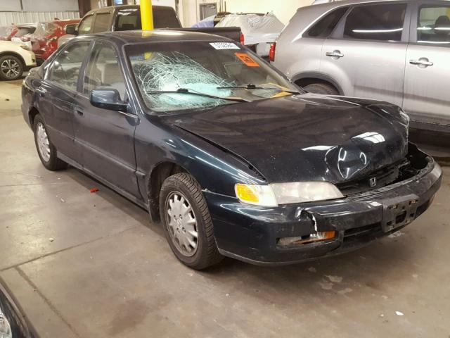 1HGCD5652TA223545 - 1996 HONDA ACCORD EX GREEN photo 1