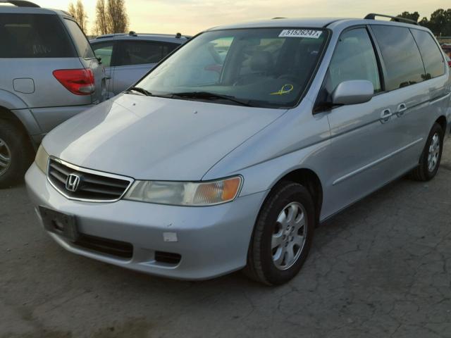 5FNRL18763B094090 - 2003 HONDA ODYSSEY EX SILVER photo 2