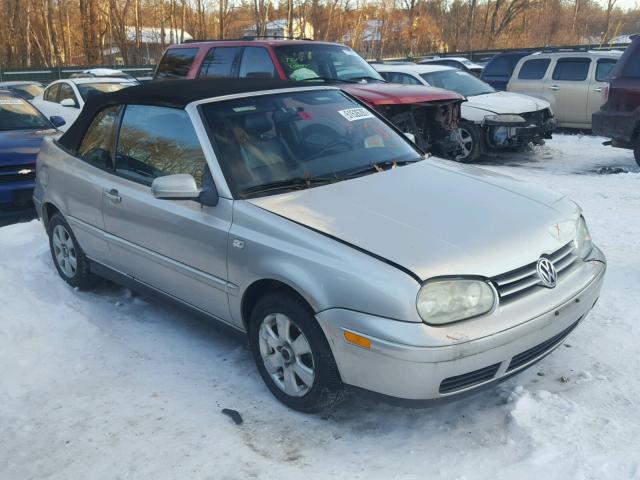 3VWDC21V91M817073 - 2001 VOLKSWAGEN CABRIO GLX 银色 照片 1