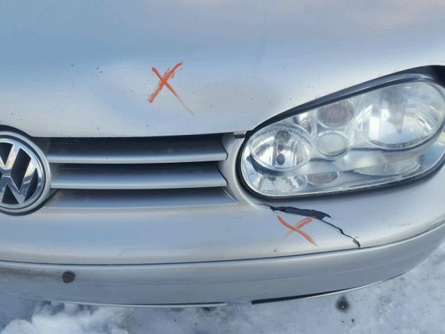3VWDC21V91M817073 - 2001 VOLKSWAGEN CABRIO GLX 银色 照片 9