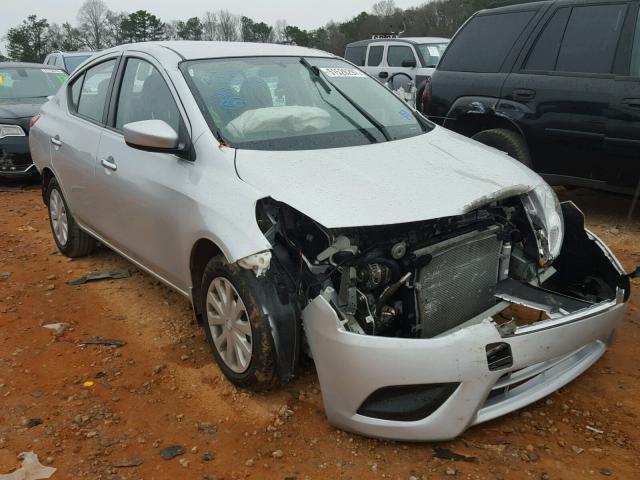 3N1CN7APXGL913805 - 2016 NISSAN VERSA S GRAY photo 1