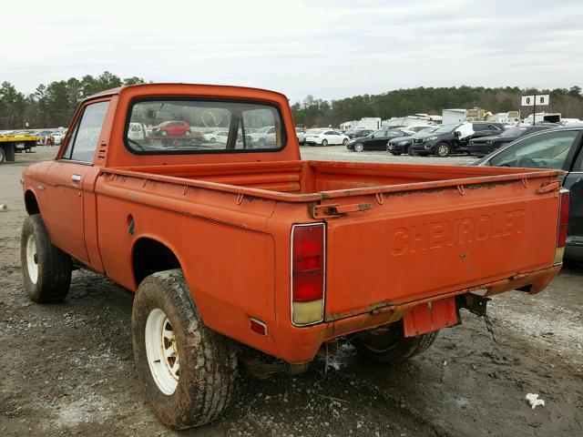 CLN144823837 - 1975 CHEVROLET LUV ORANGE photo 3