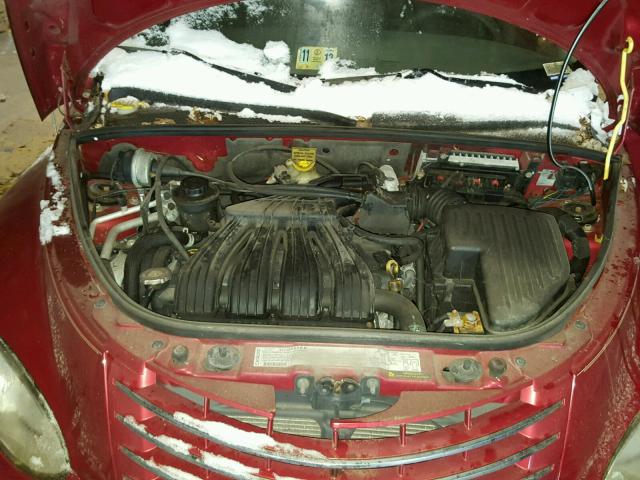 3A8FY58B56T251641 - 2006 CHRYSLER PT CRUISER RED photo 7