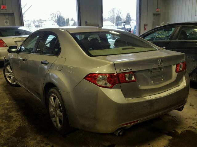 JH4CU26669C021664 - 2009 ACURA TSX SILVER photo 3