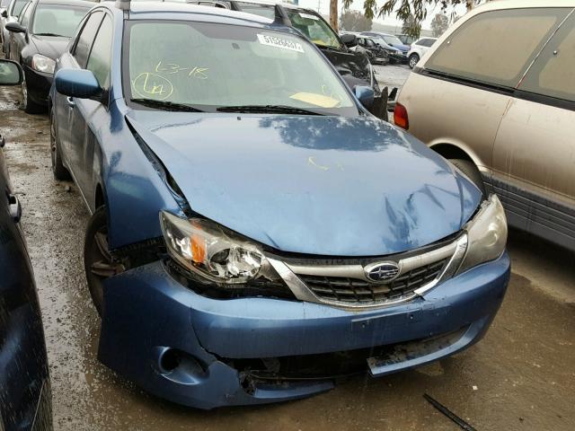 JF1GH61659H810810 - 2009 SUBARU IMPREZA 2. BLUE photo 1