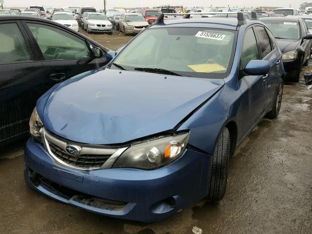 JF1GH61659H810810 - 2009 SUBARU IMPREZA 2. BLUE photo 2