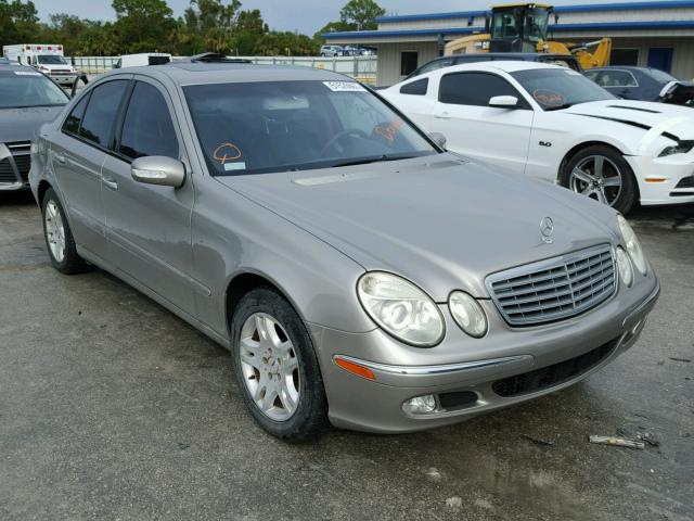 WDBUF65J64A526085 - 2004 MERCEDES-BENZ E 320 SILVER photo 1