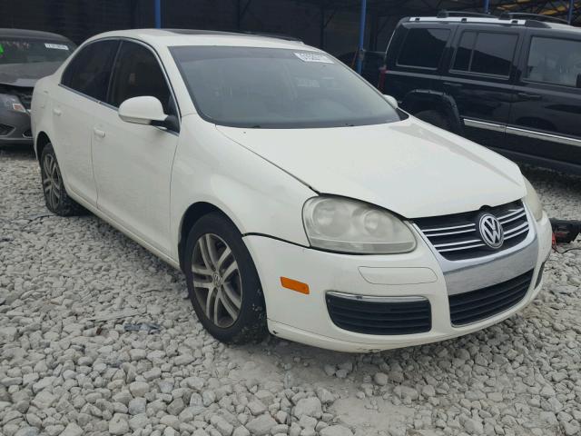 3VWSF71K06M745320 - 2006 VOLKSWAGEN JETTA 2.5 WHITE photo 1