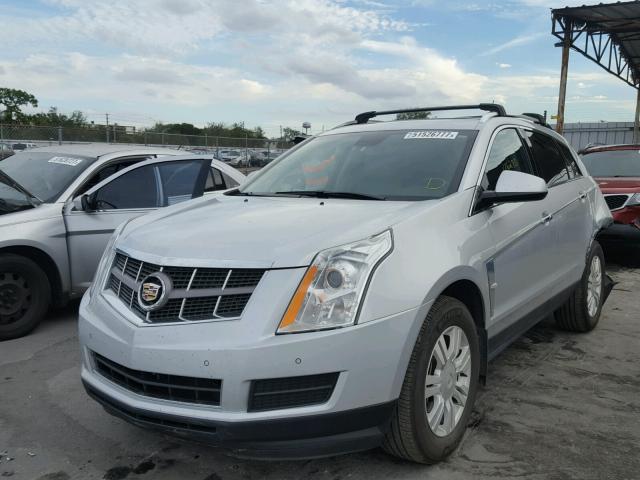 3GYFNAE33CS650324 - 2012 CADILLAC SRX LUXURY SILVER photo 2