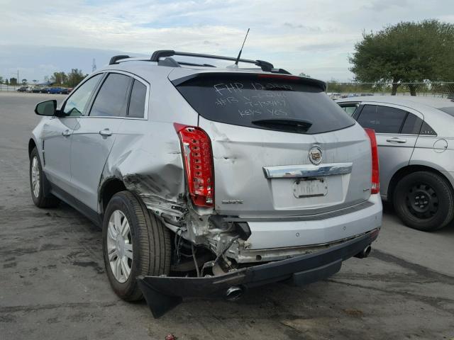 3GYFNAE33CS650324 - 2012 CADILLAC SRX LUXURY SILVER photo 3