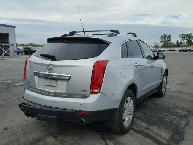 3GYFNAE33CS650324 - 2012 CADILLAC SRX LUXURY SILVER photo 4