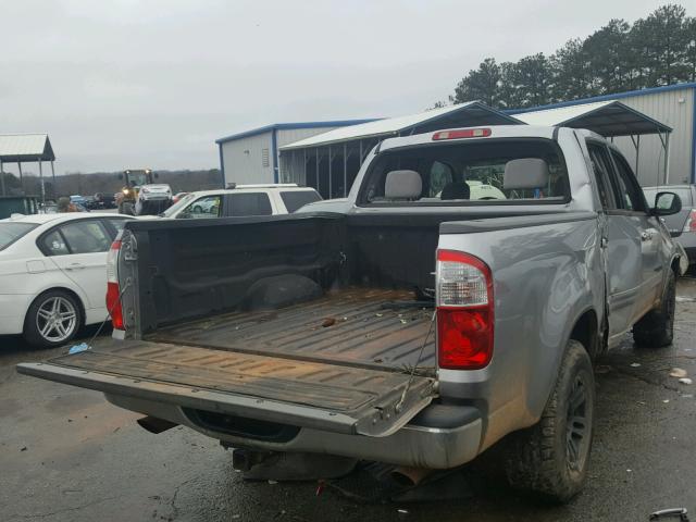 5TBET34176S542910 - 2006 TOYOTA TUNDRA DOU SILVER photo 4