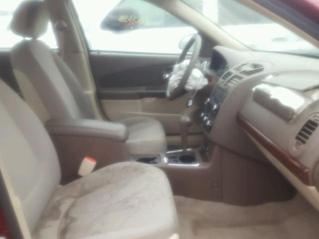 1G1ZS58F17F305675 - 2007 CHEVROLET MALIBU LS 勃艮第红 照片 5