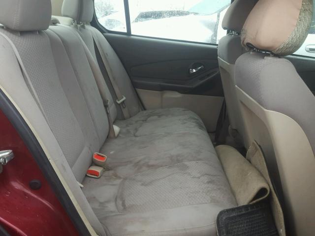 1G1ZS58F17F305675 - 2007 CHEVROLET MALIBU LS 勃艮第红 照片 6