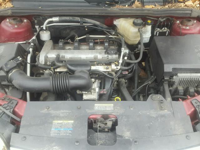 1G1ZS58F17F305675 - 2007 CHEVROLET MALIBU LS 勃艮第红 照片 7