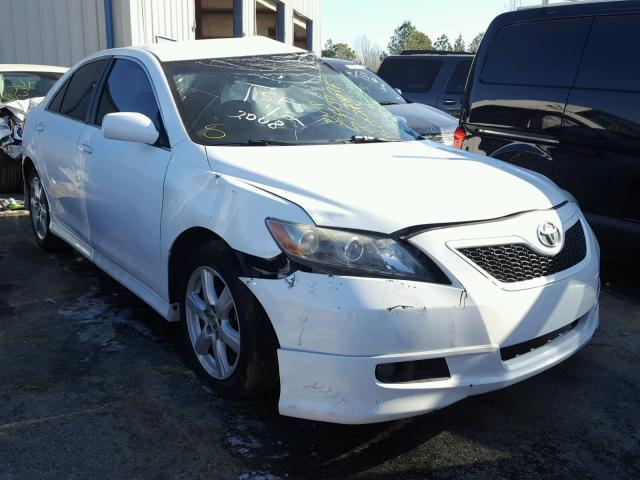 4T1BE46K38U762393 - 2008 TOYOTA CAMRY CE WHITE photo 1