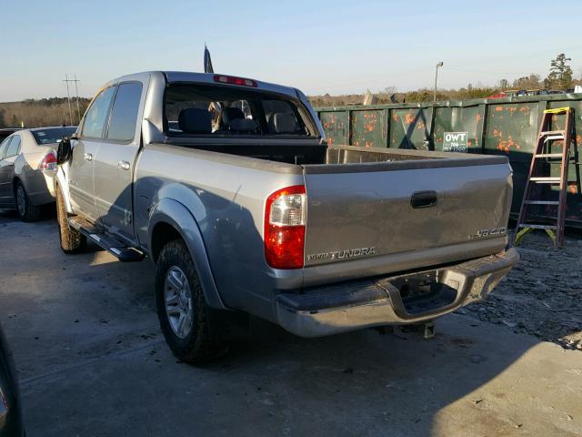 5TBDT44116S550924 - 2006 TOYOTA TUNDRA DOU SILVER photo 3