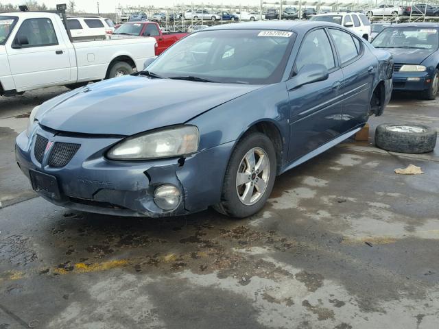 2G2WP552961109295 - 2006 PONTIAC GRAND PRIX BLUE photo 2