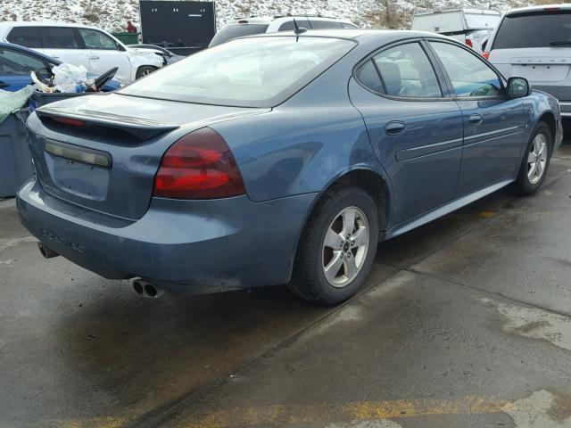 2G2WP552961109295 - 2006 PONTIAC GRAND PRIX BLUE photo 4