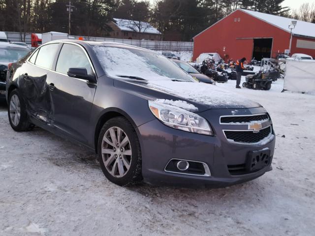 1G11E5SA6DF285338 - 2013 CHEVROLET MALIBU 2LT GRAY photo 1