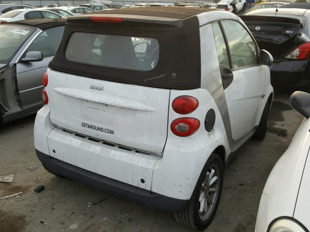 WMEEK31X49K249935 - 2009 SMART FORTWO PAS 白色 照片 4