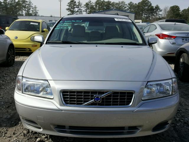 YV1TS92D041358981 - 2004 VOLVO S80 SILVER photo 10