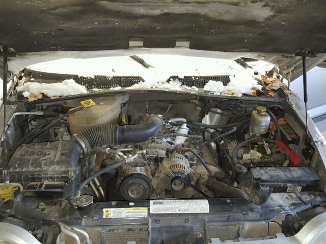 1J4GL48K97W647789 - 2007 JEEP LIBERTY SP SILVER photo 7