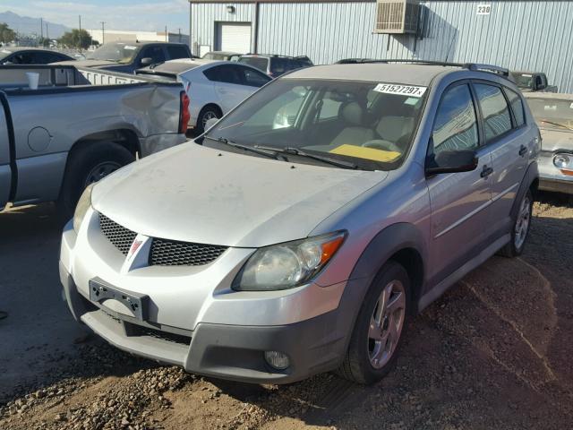 5Y2SL628X4Z463500 - 2004 PONTIAC VIBE SILVER photo 2