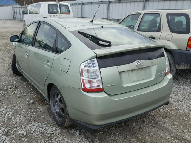 JTDKB20U677636716 - 2007 TOYOTA PRIUS GREEN photo 3