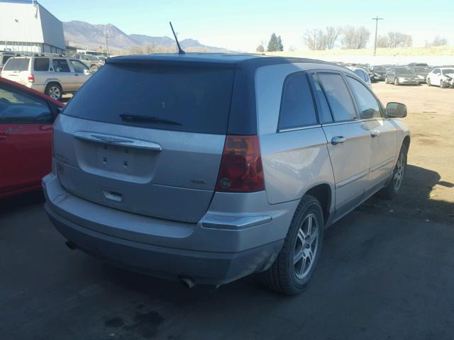 2A8GM68X97R346385 - 2007 CHRYSLER PACIFICA T SILVER photo 4