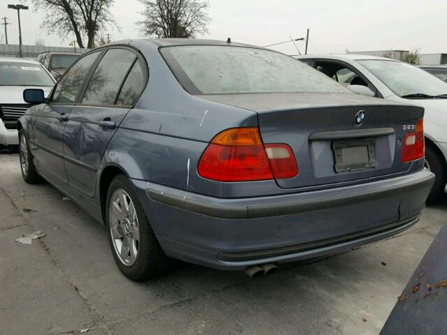 WBAAM3346YFP78642 - 2000 BMW 323 I BLUE photo 3