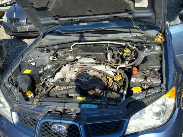 JF1GD61687H523065 - 2007 SUBARU IMPREZA 2. BLUE photo 7