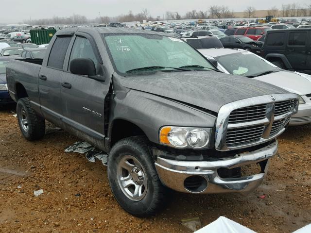 1D7HU18N25S336988 - 2005 DODGE RAM 1500 S GRAY photo 1