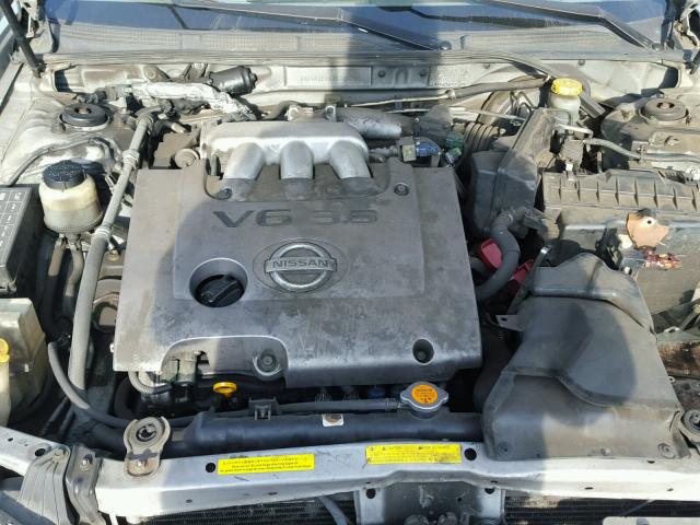 JN1DA31D63T500705 - 2003 NISSAN MAXIMA GLE GRAY photo 7