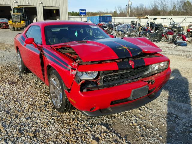 2B3LJ44V99H604809 - 2009 DODGE CHALLENGER RED photo 1