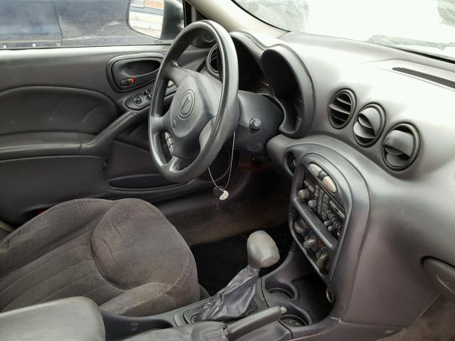 1G2NF52T3YM777967 - 2000 PONTIAC GRAND AM S SILVER photo 9