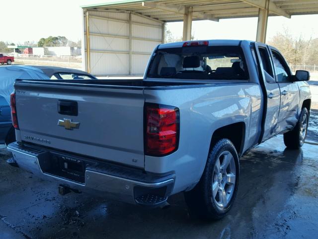 1GCRCREC5EZ374886 - 2014 CHEVROLET SILVERADO SILVER photo 4